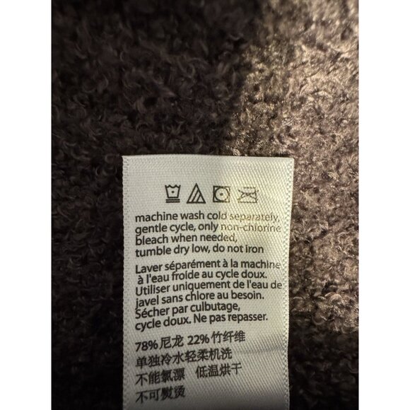 Barefoot Dreams Open Cardigan Sweater Small Medium Brown Dolman Sleeve NEW - Picture 6 of 11